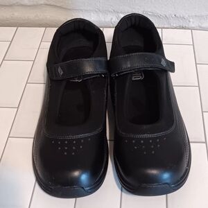 DREW Women Rose Mary Jane Diabetic Therapeutic Shoes Black Leather‎ Sz8.1/2 M